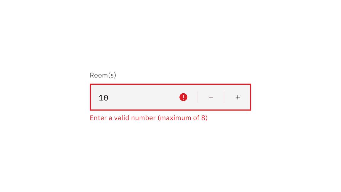 number input validation